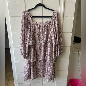 Who What Wear Brand New Tiered Dress